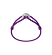 Silver Soho Matte Cord Bracelet