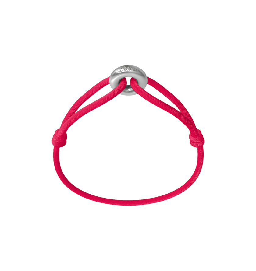 Silver Soho Matte Cord Bracelet