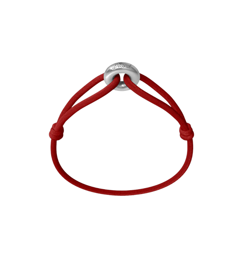 Silver Soho Matte Cord Bracelet