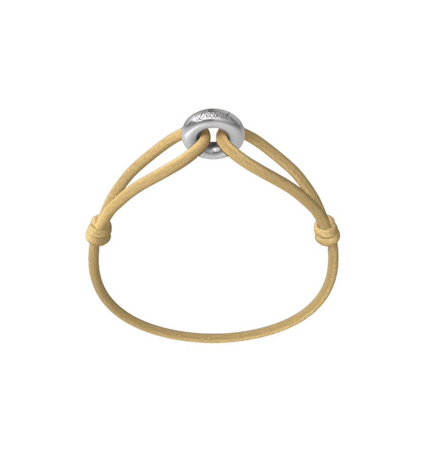 Silver Soho Matte Cord Bracelet