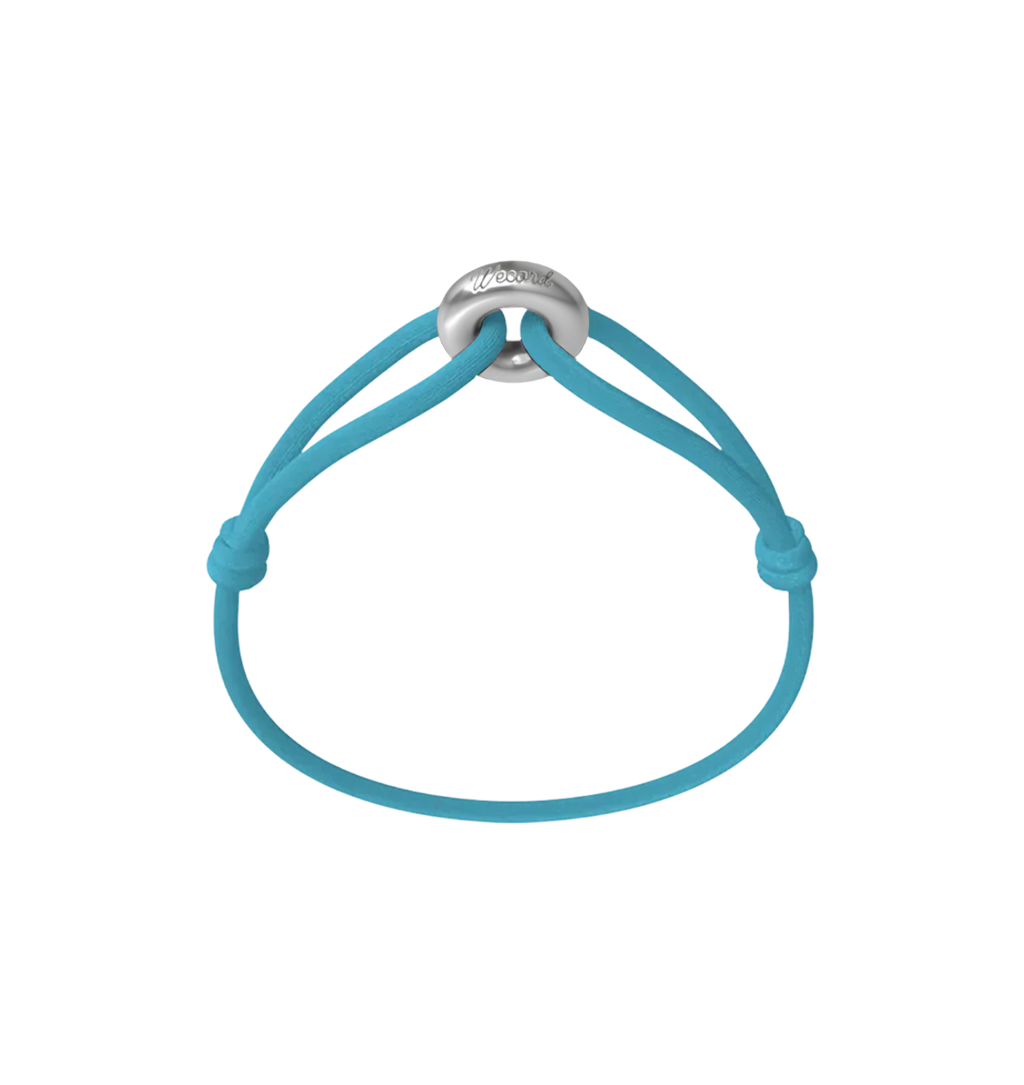 Silver Soho Matte Cord Bracelet