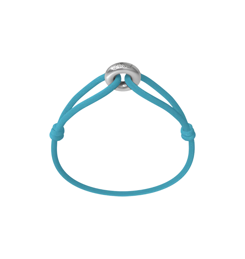Silver Soho Matte Cord Bracelet