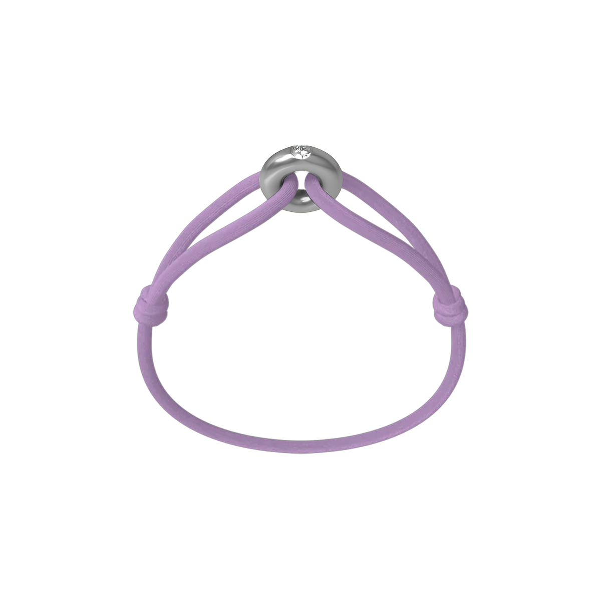Silbernes Soho-Diamantkordelarmband