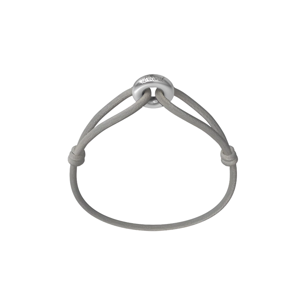 Silver Soho Cord Bracelet
