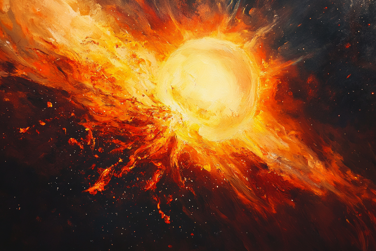Solar Passion Canvas
