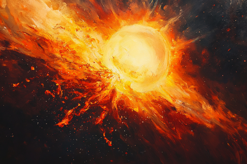 Solar Passion Canvas