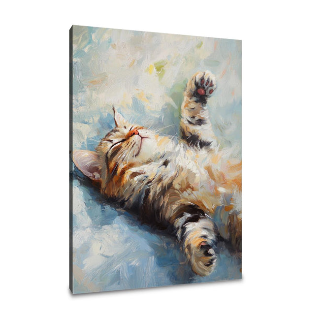Catnap-Leinwanddruck