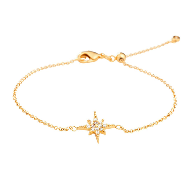 Pulsera de estrella con cierre deslizante