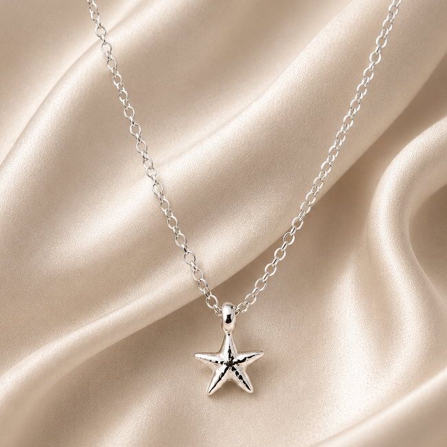 Lucky Charm Starfish Necklace