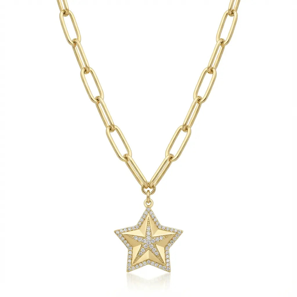 Starlight Link Chain Necklace