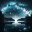 Stellar Reflections Canvas