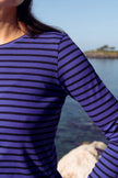 Striped Crew Neck T-shirt
