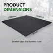 20mm PRO Rubber Gym Flooring Tiles – Smooth Top Surface - UK's Top Rated