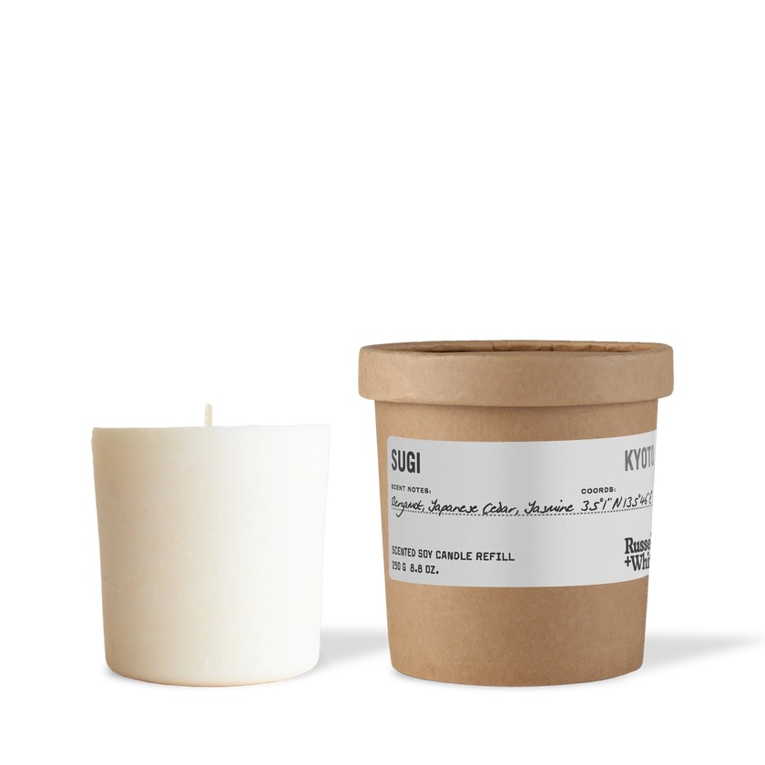 Sugi 250g Scented Soy Candle Refill