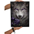 WOLF ROSES - Glass Chopping Board (Rectangular)