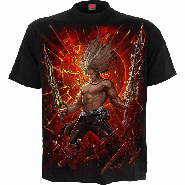 TAKEO BLADE - T-shirt svart