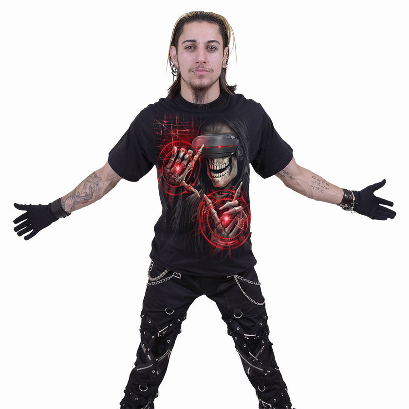 CYBER DEATH - T-Shirt Black