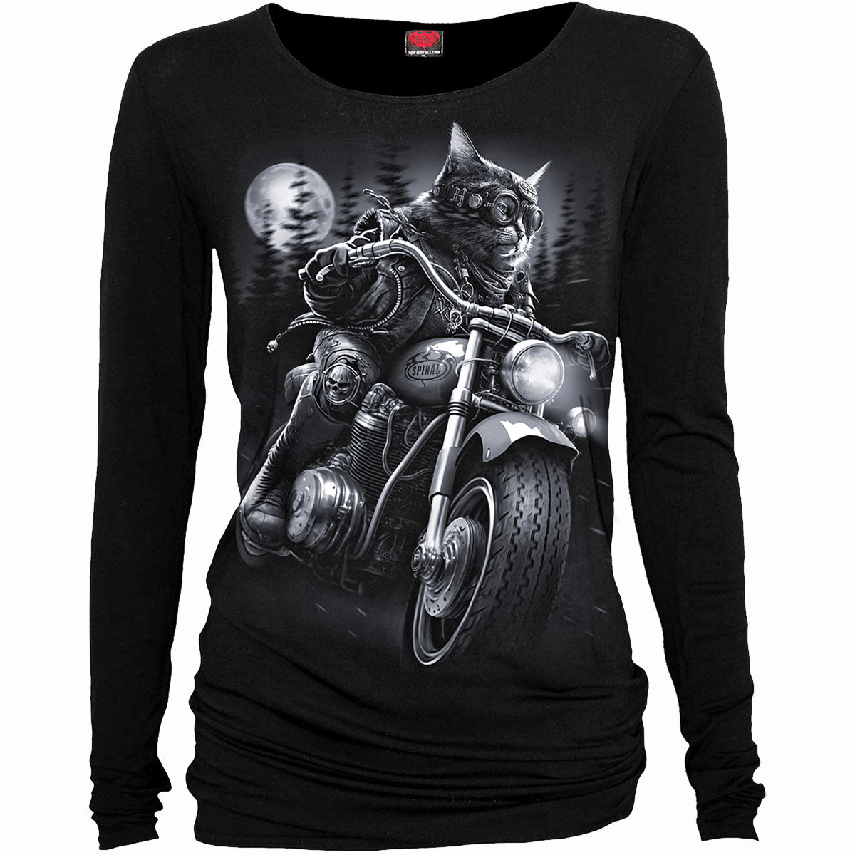 NINE LIVES - Baggy Top Schwarz