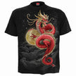 SHENLONG - Front Print T-Shirt Black