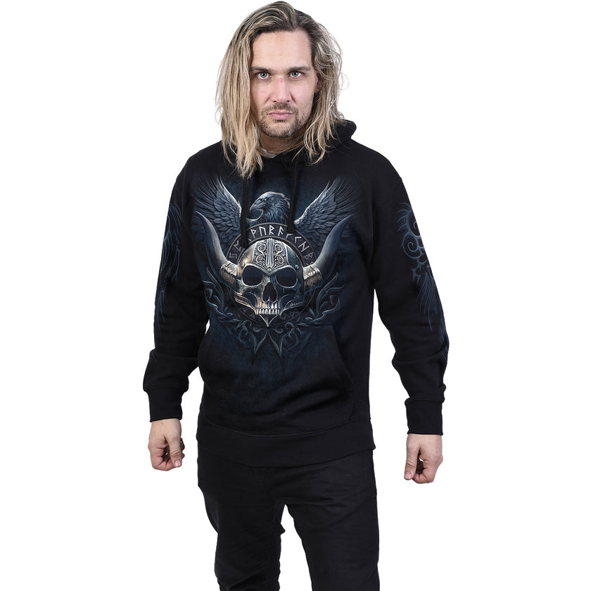 ODIN'S KRIEGER - Hoody Schwarz