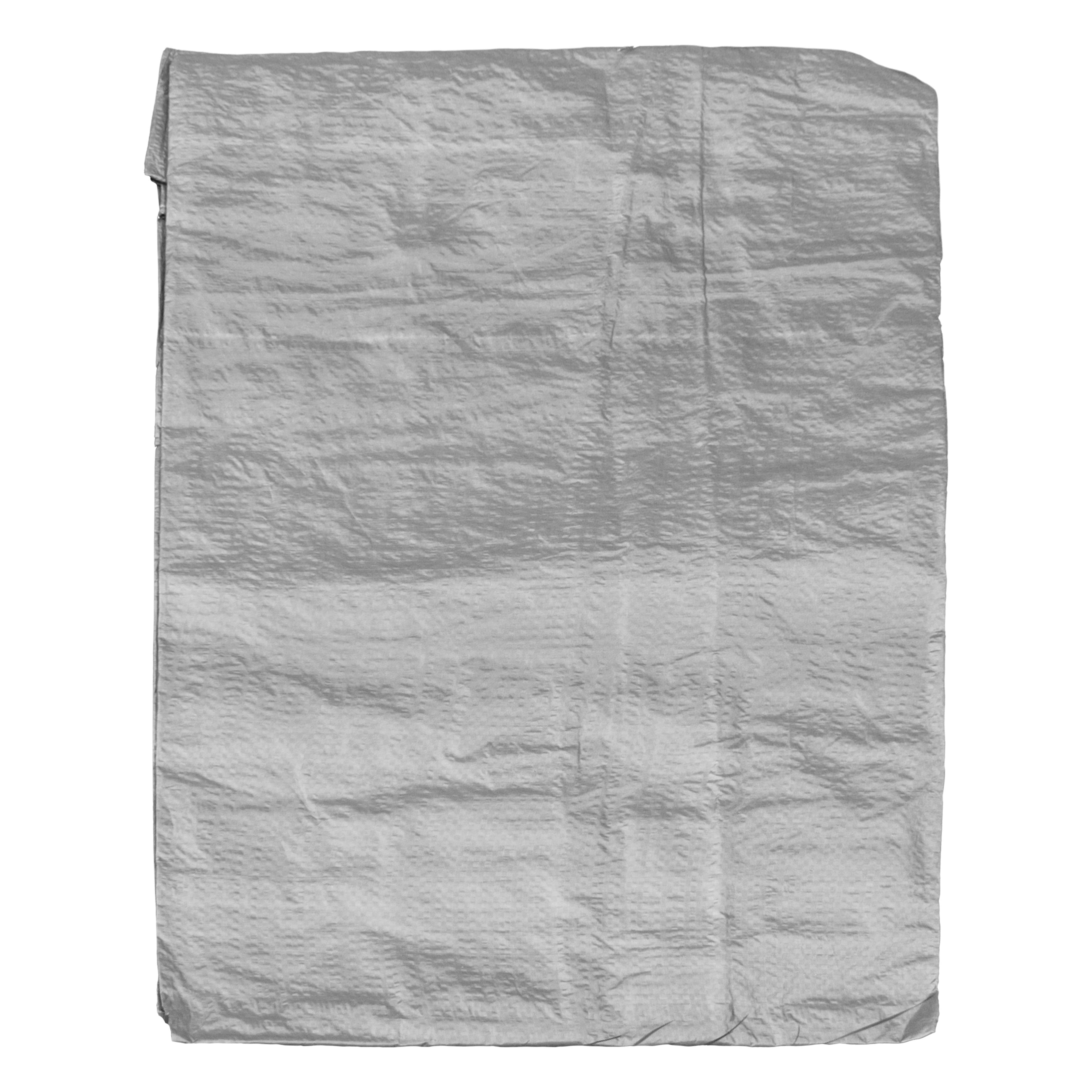 Grey S-Grade Tarpaulin with 10 x 6" Bungee Balls (Black)