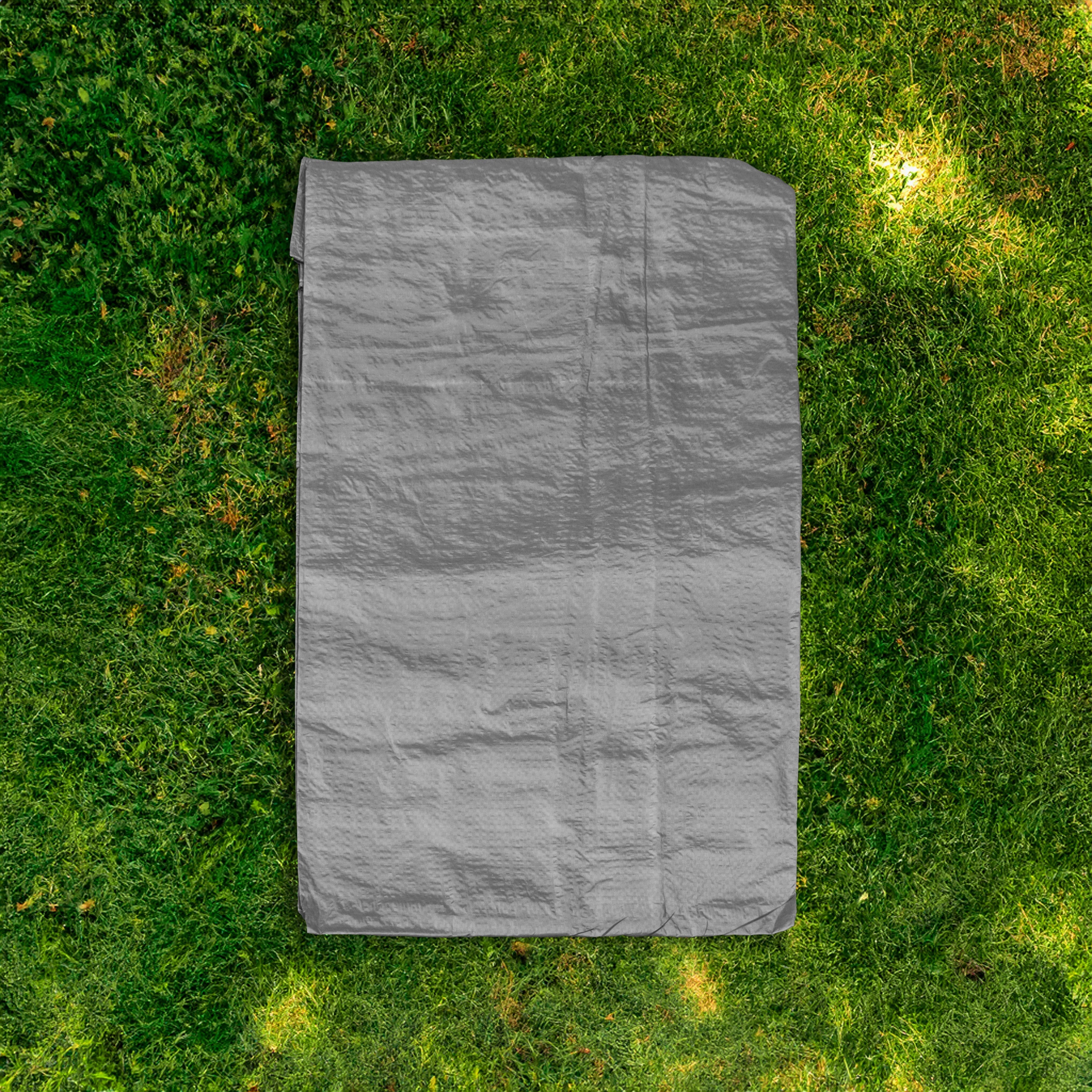 Gray S-Grade Tarpaulin 1m x 1m