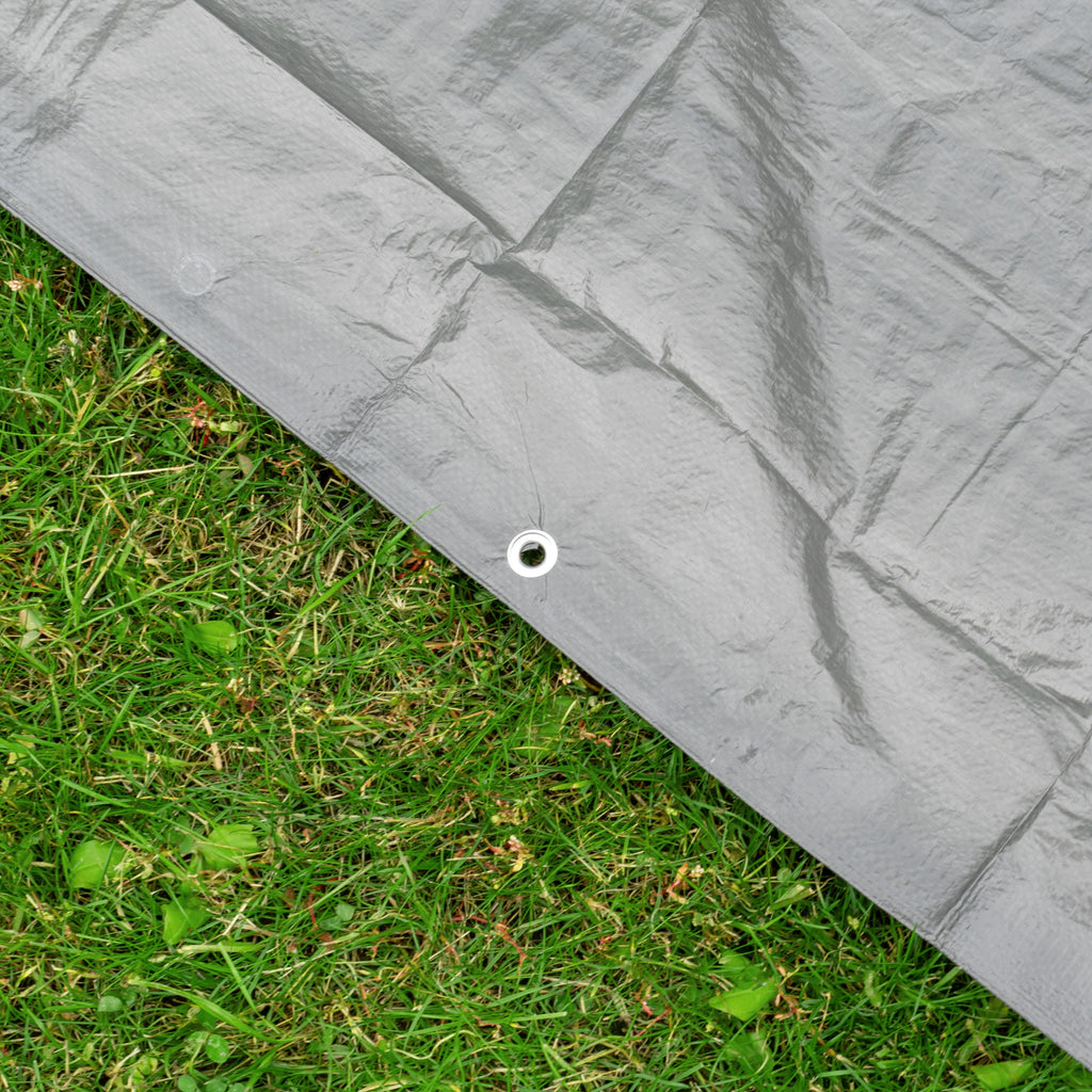 Gray S-Grade Tarpaulin 1m x 1m