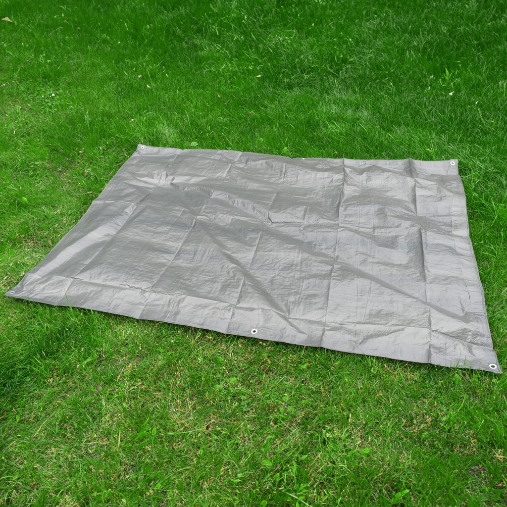 Gray S-Grade Tarpaulin 4m x 5m