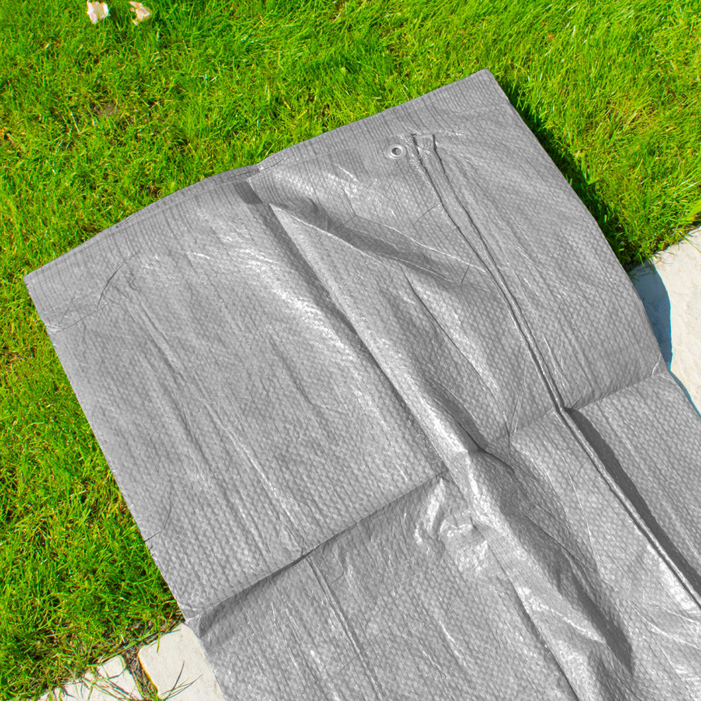 Gray S-Grade Tarpaulin 1m x 1m