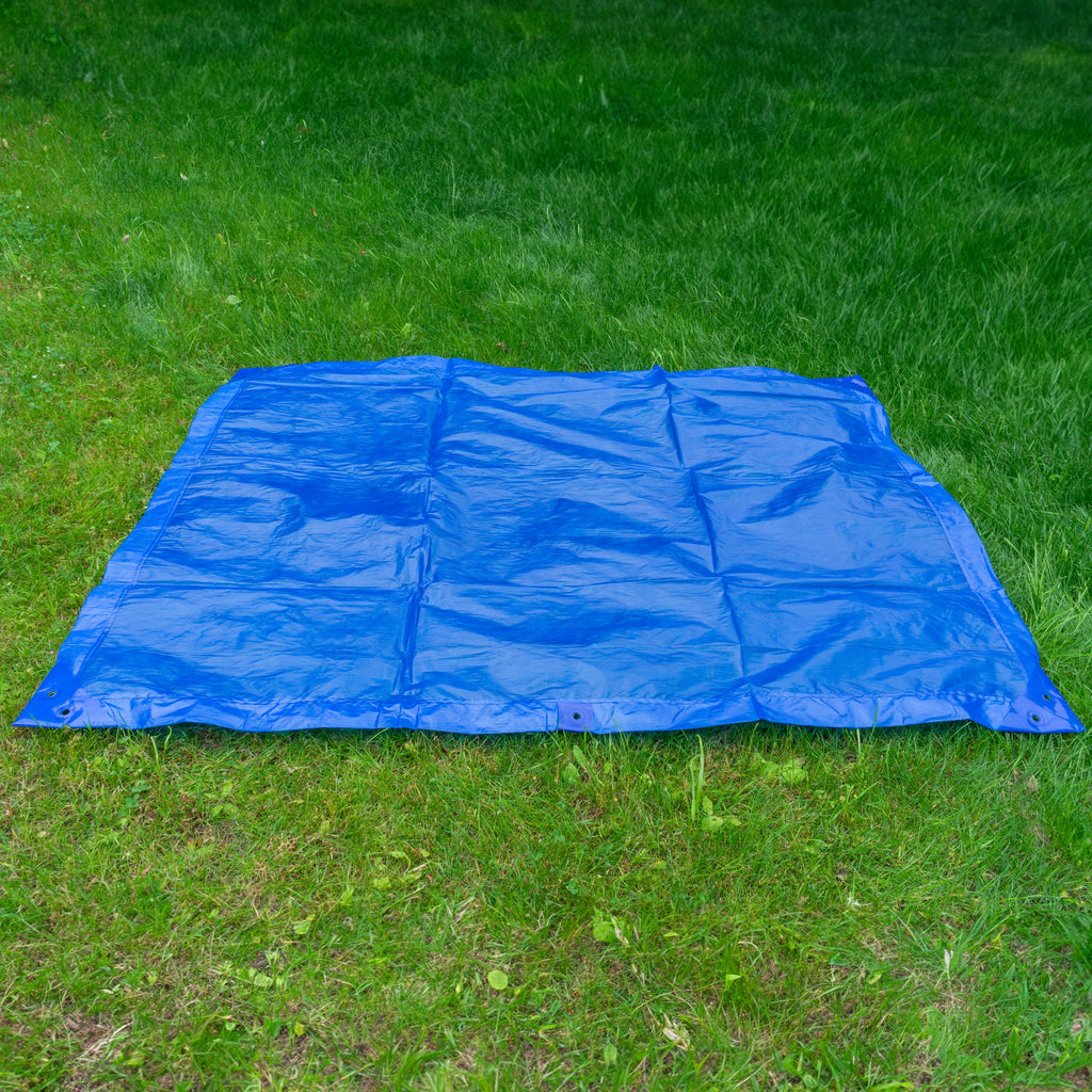 M-Grade LLDPE Blue Tarpaulin 4m x 5m