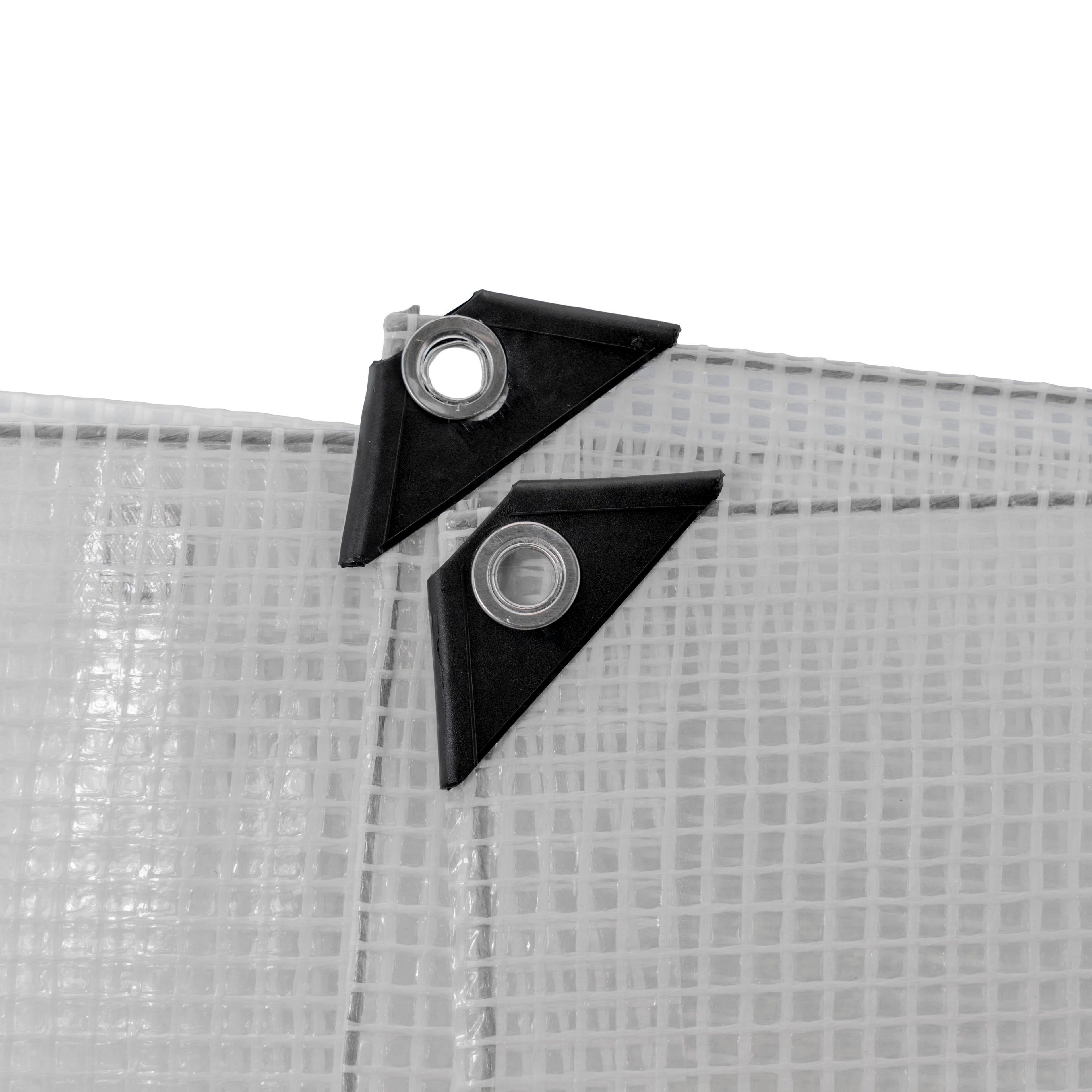 Clear M-Grade Tarpaulin 4m x 5m