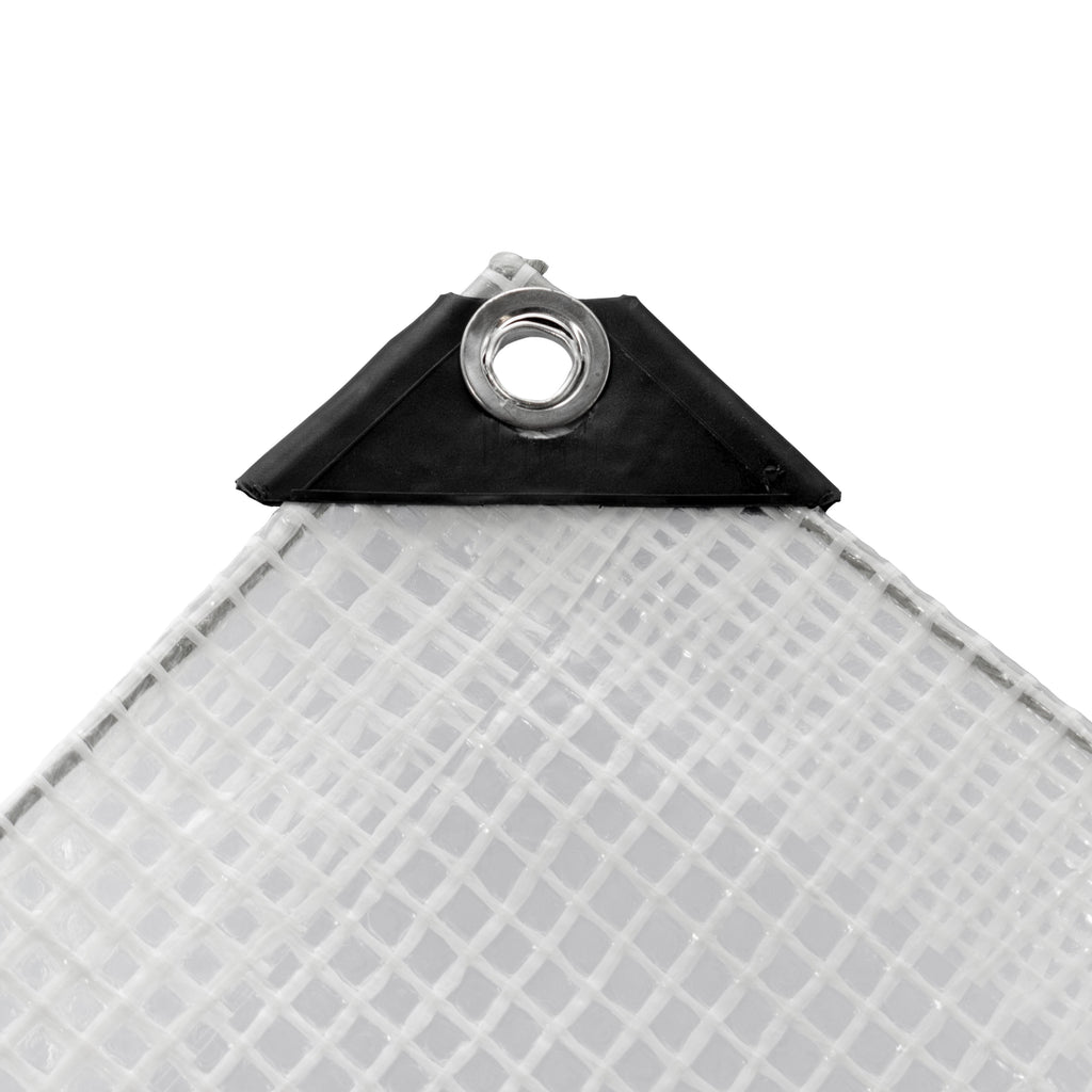Clear M-Grade Tarpaulin 8m x 10m