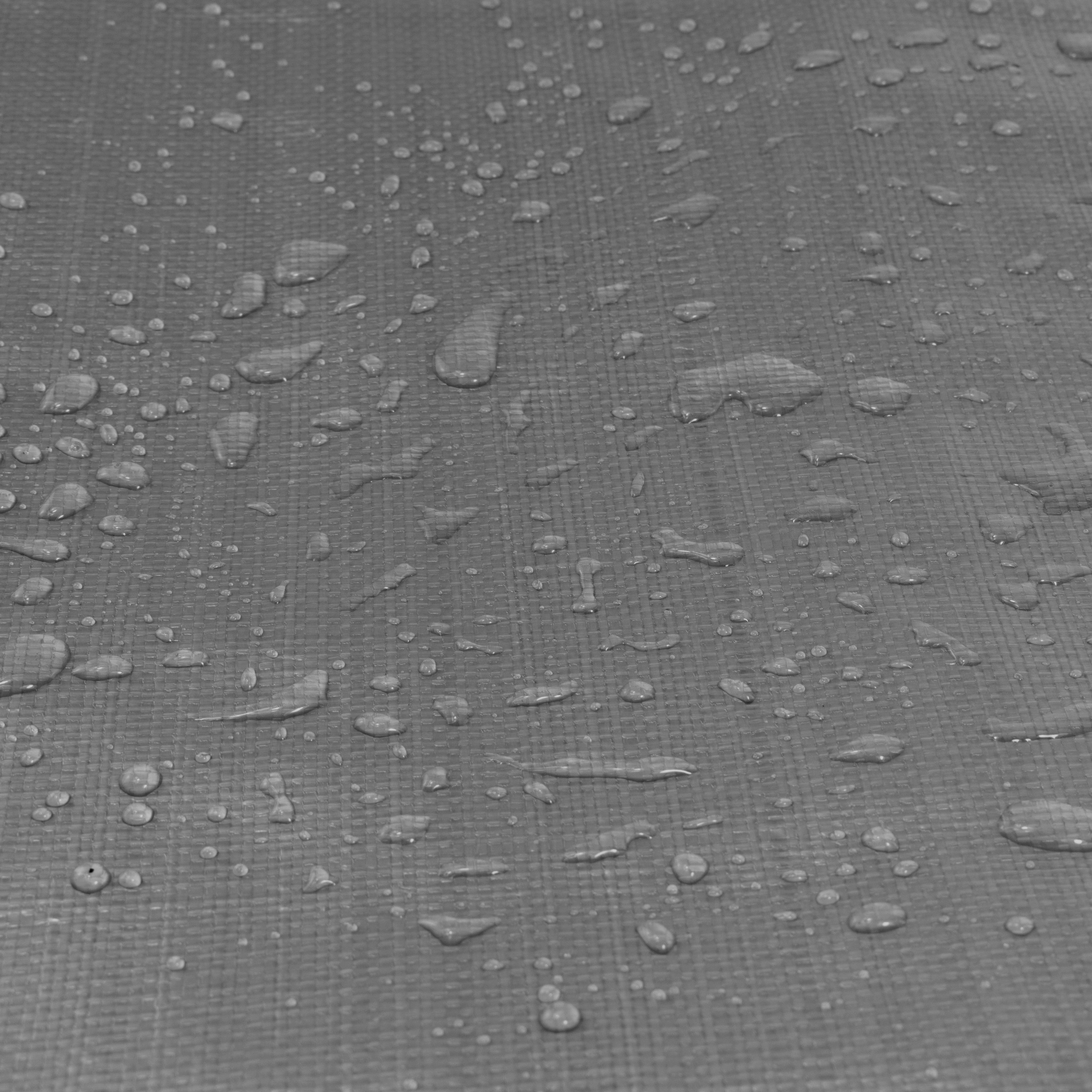 Grey L-Grade Tarpaulin with 20 x 4" Bungee Balls (White)