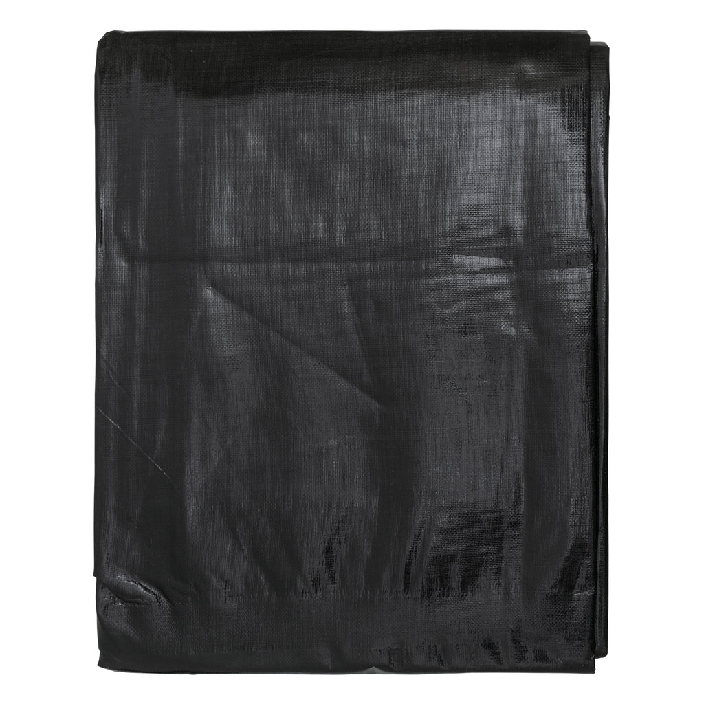 Black/Silver L-Grade Tarpaulin 4m x 6m