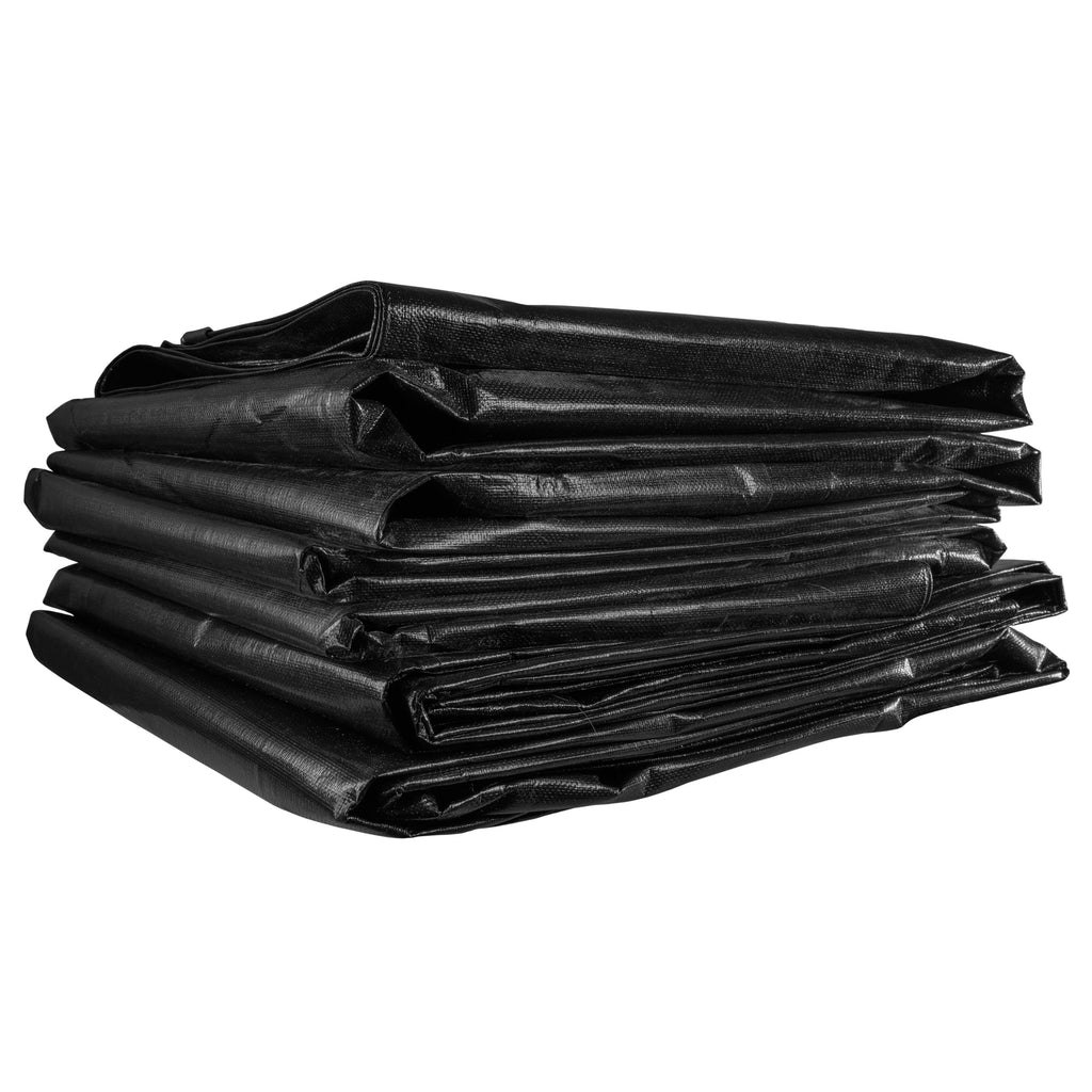Black/Silver L-Grade Tarpaulin 1.5m x 2m