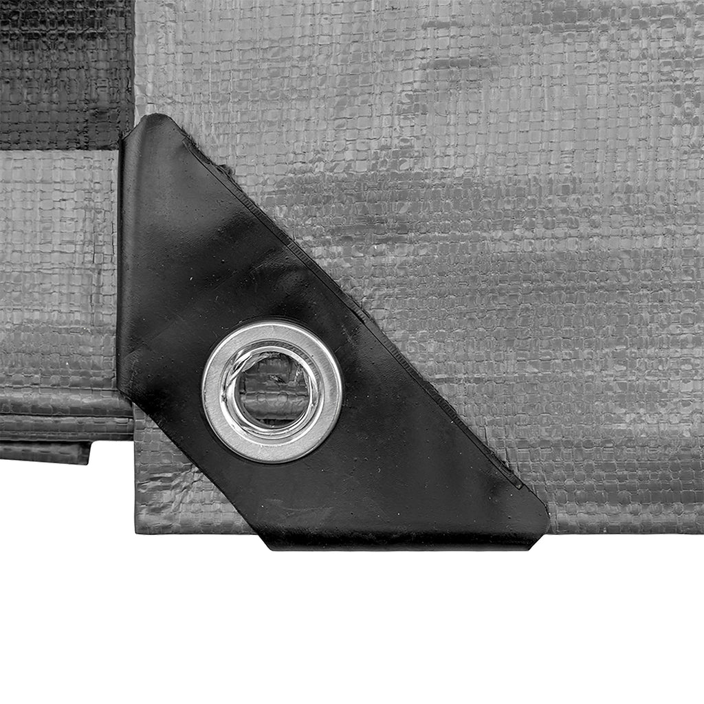 Silver XL-Grade Tarpaulin 5m x 5m