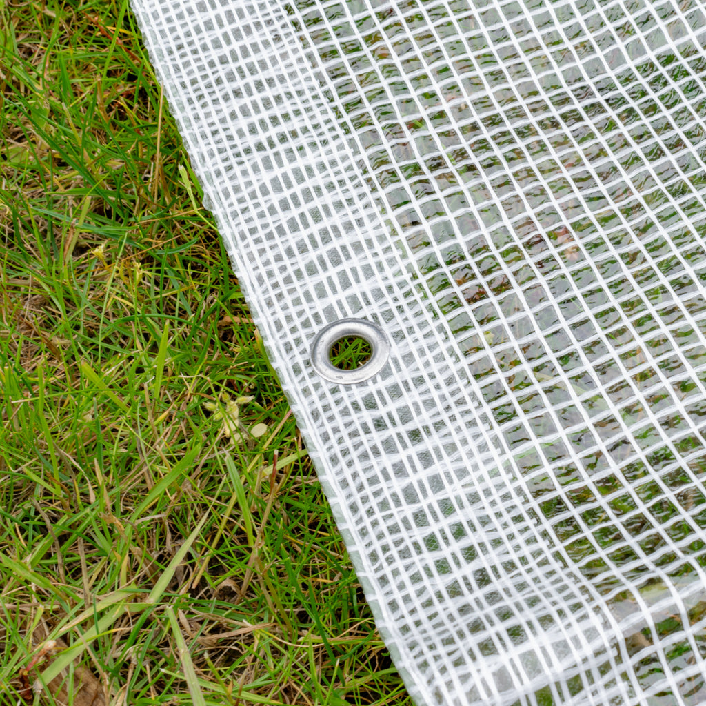 Clear XL-Grade Tarpaulin 4m x 6m