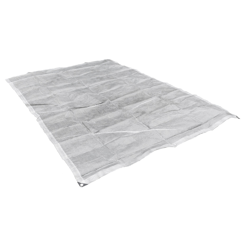 Clear XL-Grade Tarpaulin with Bungee Balls (Black)