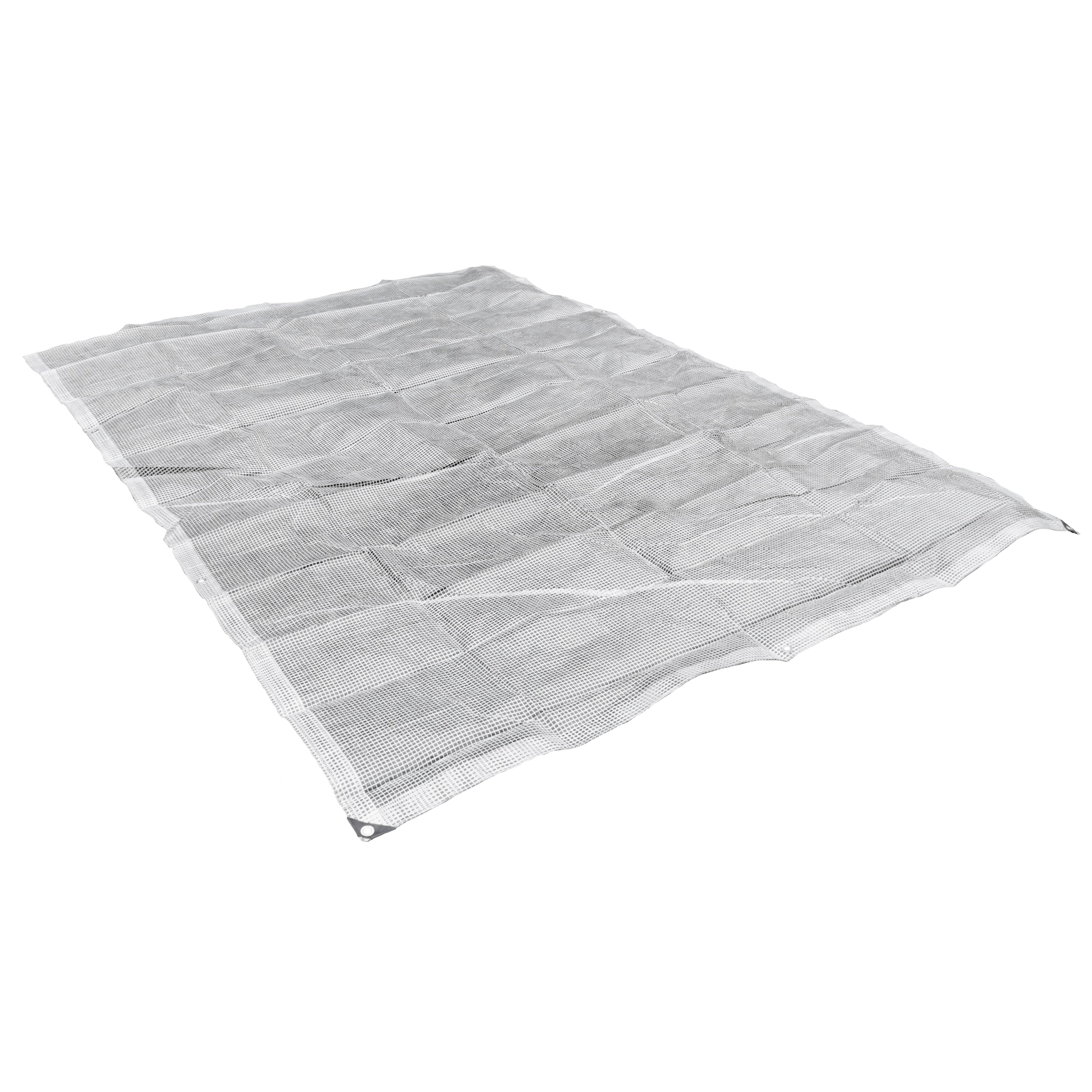 Clear XL-Grade Tarpaulin with 10 Metres of 8mm Bungee Rope