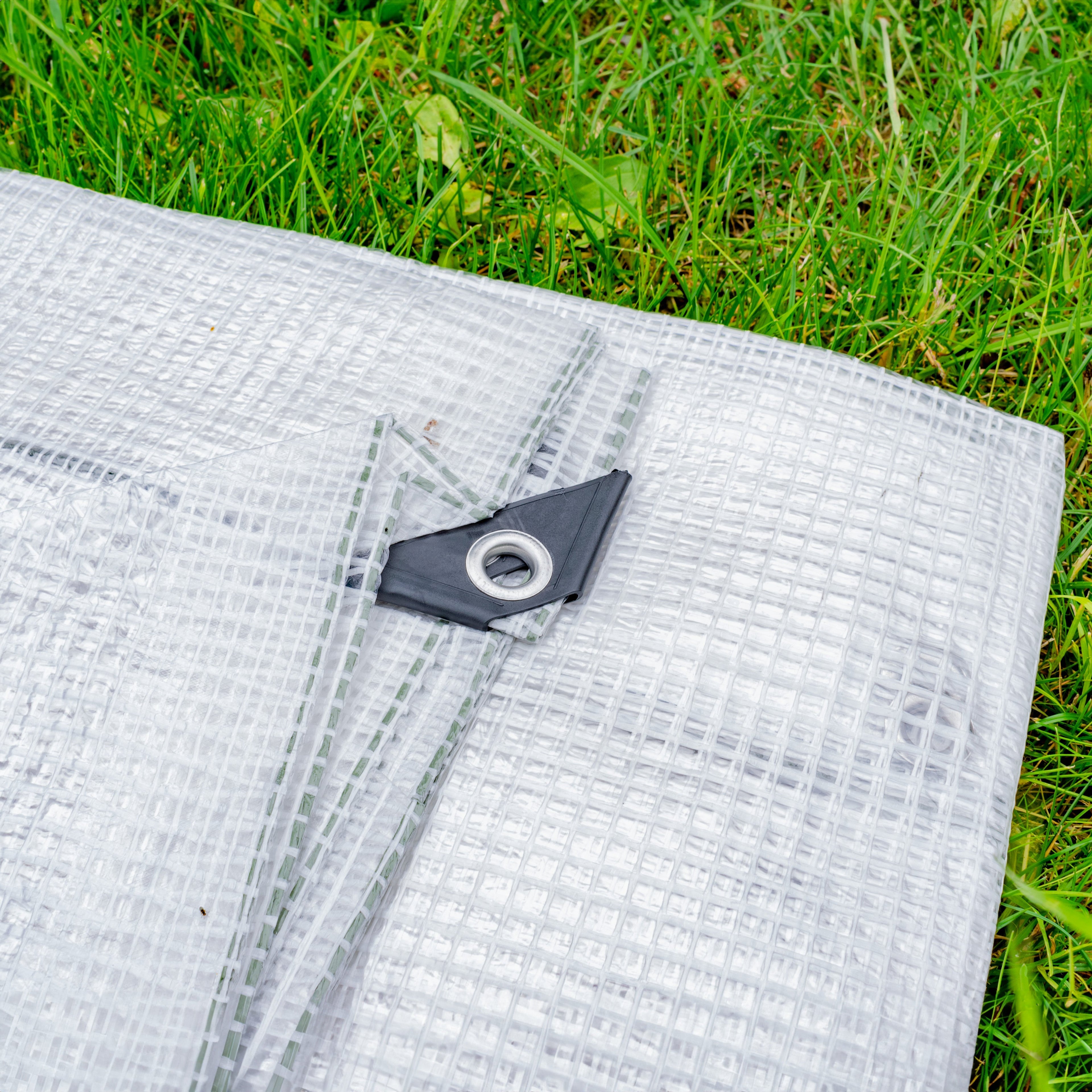 Clear XL-Grade Tarpaulin 4m x 6m