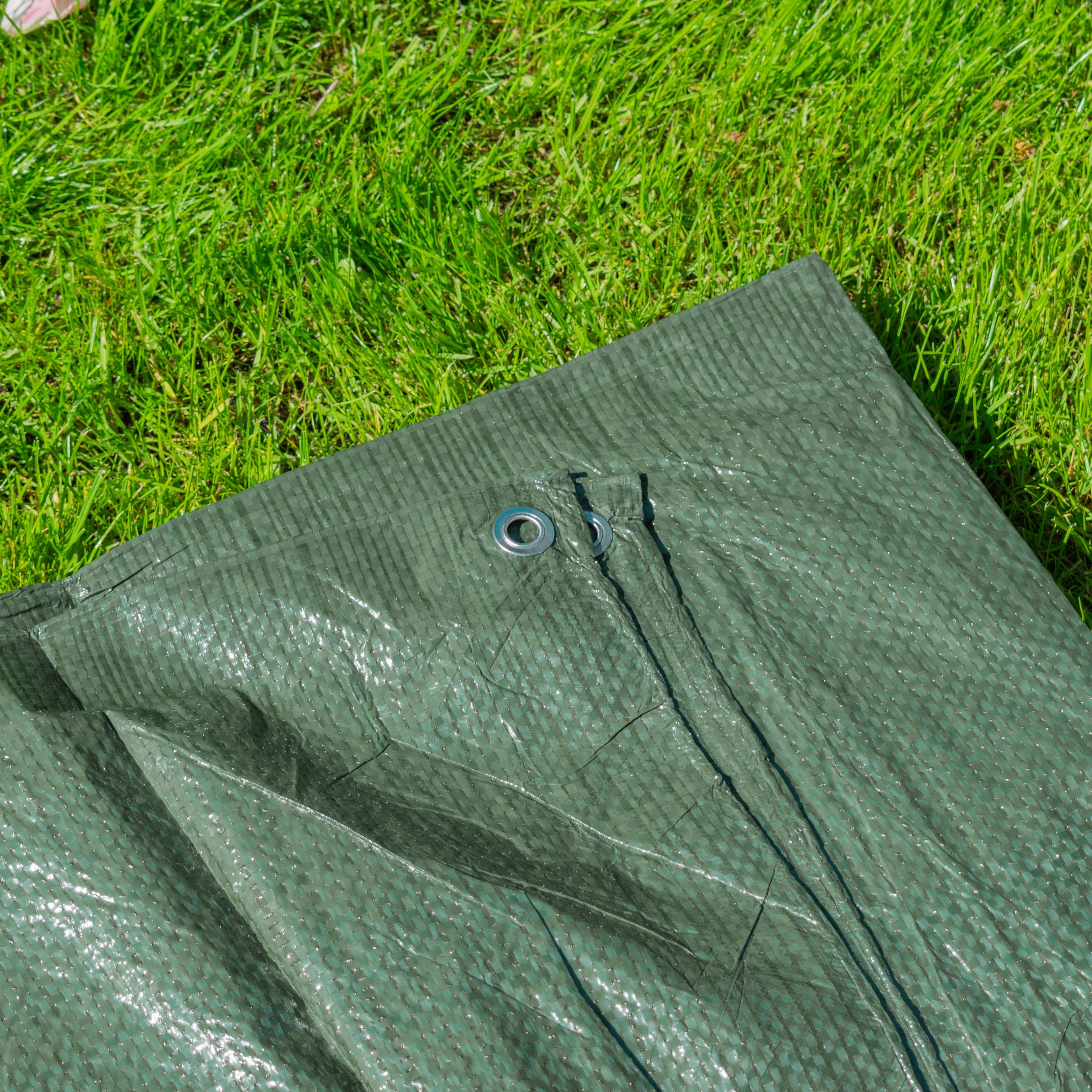 Green S-Grade Tarpaulin 1.5m x 4m