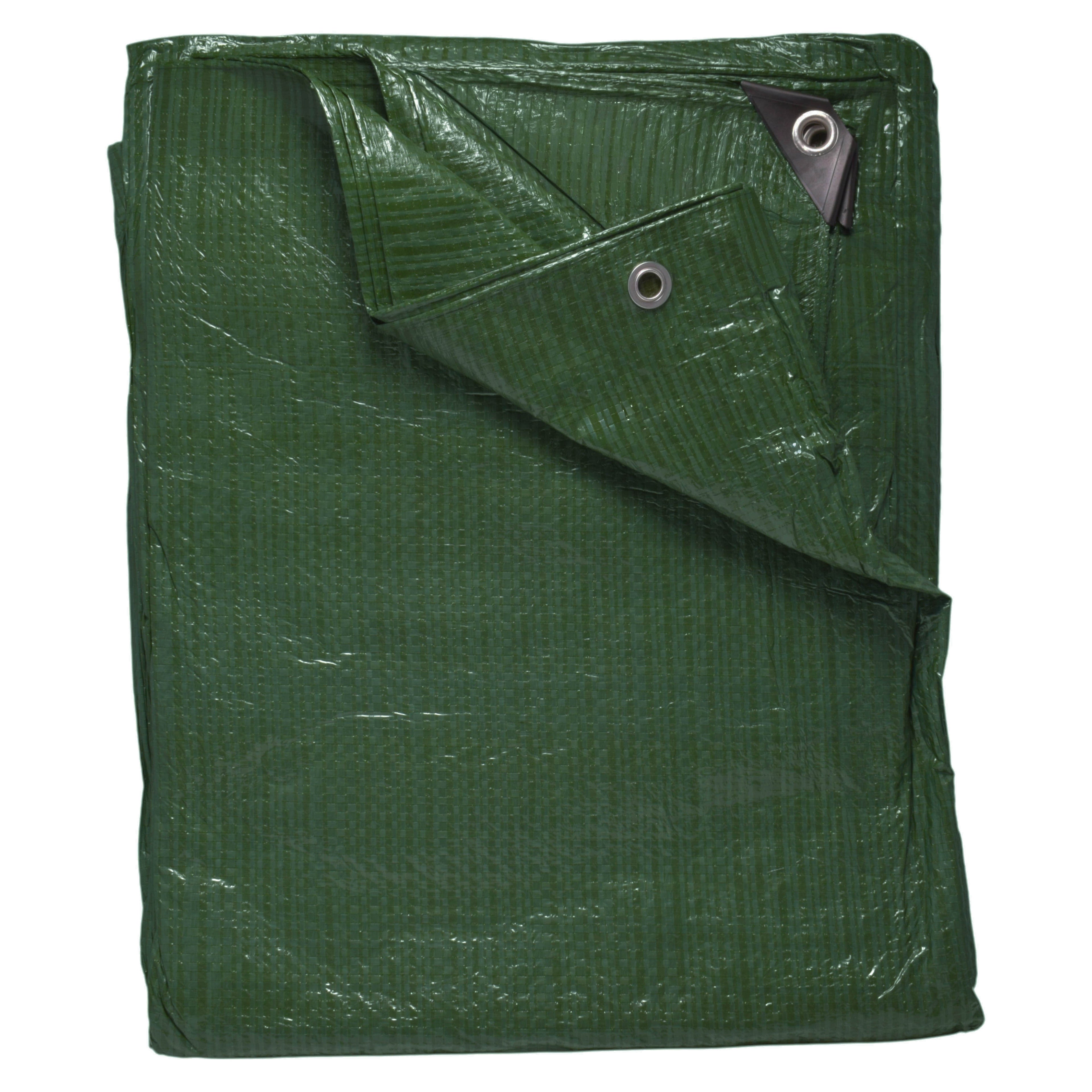Green S-Grade Tarpaulin 4m x 6m