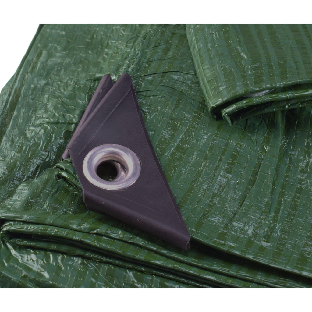 Green S-Grade Tarpaulin 4m x 6m