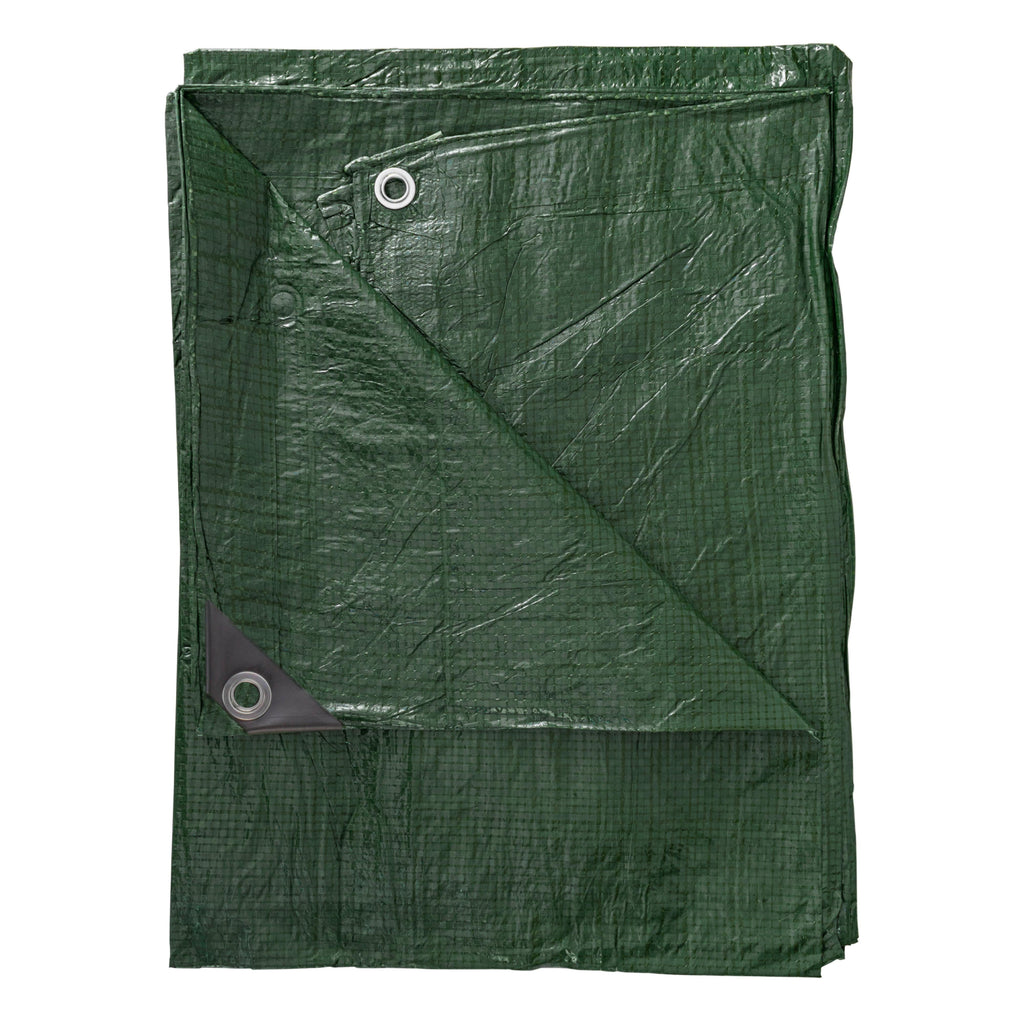 Green S-Grade Tarpaulin 5m x 6m