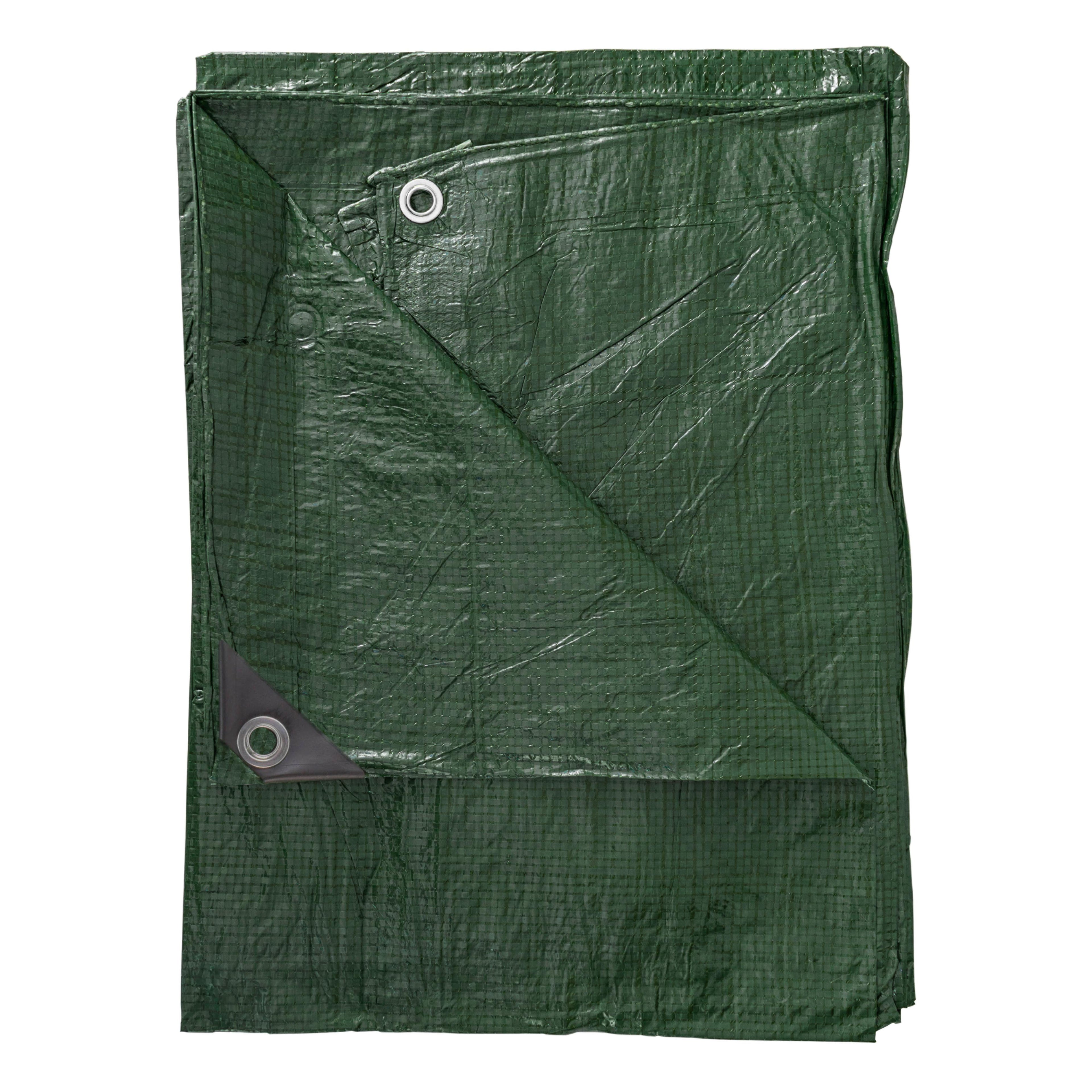 Green S-Grade Tarpaulin 4m x 4m