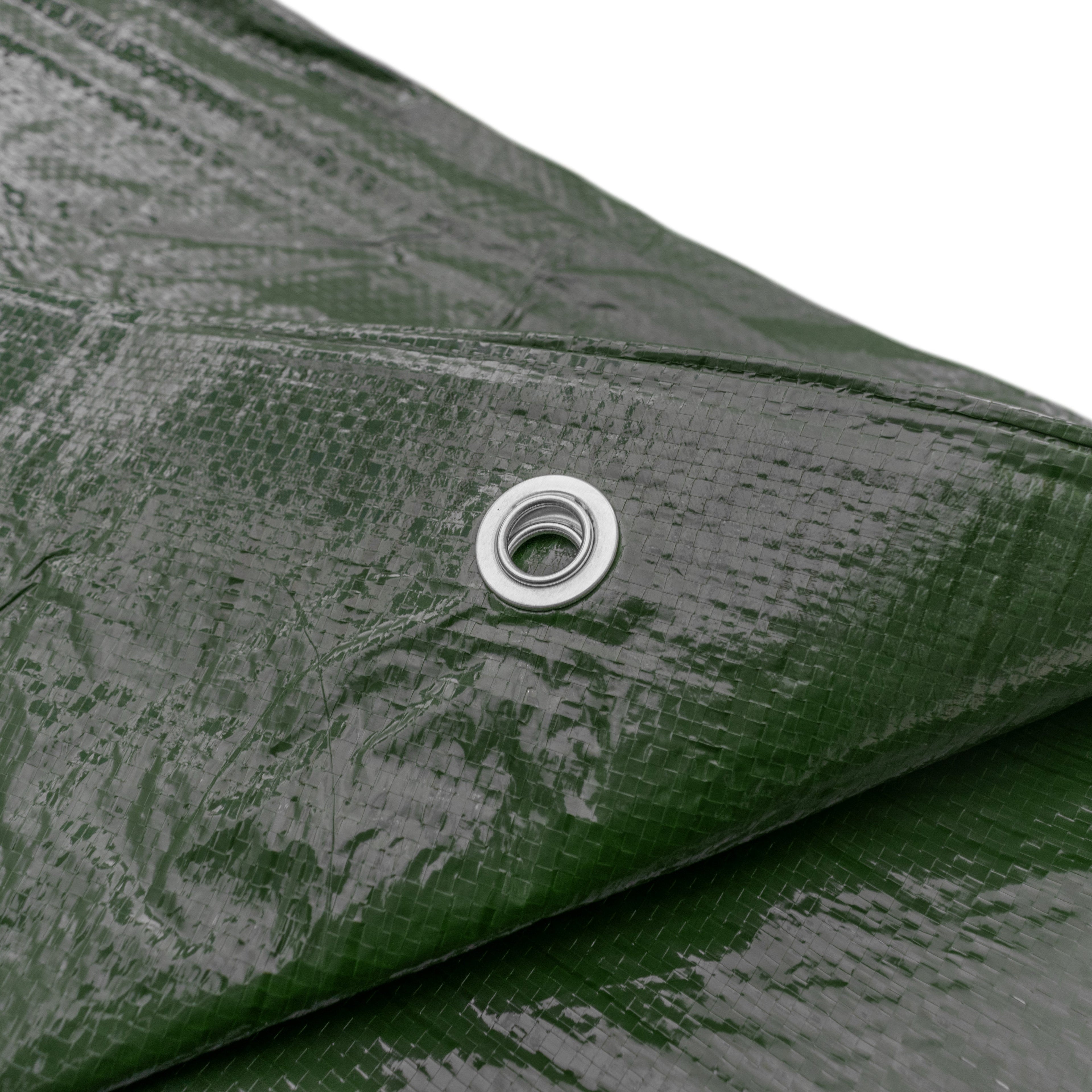 Green M-Grade Tarpaulin 5m x 8m