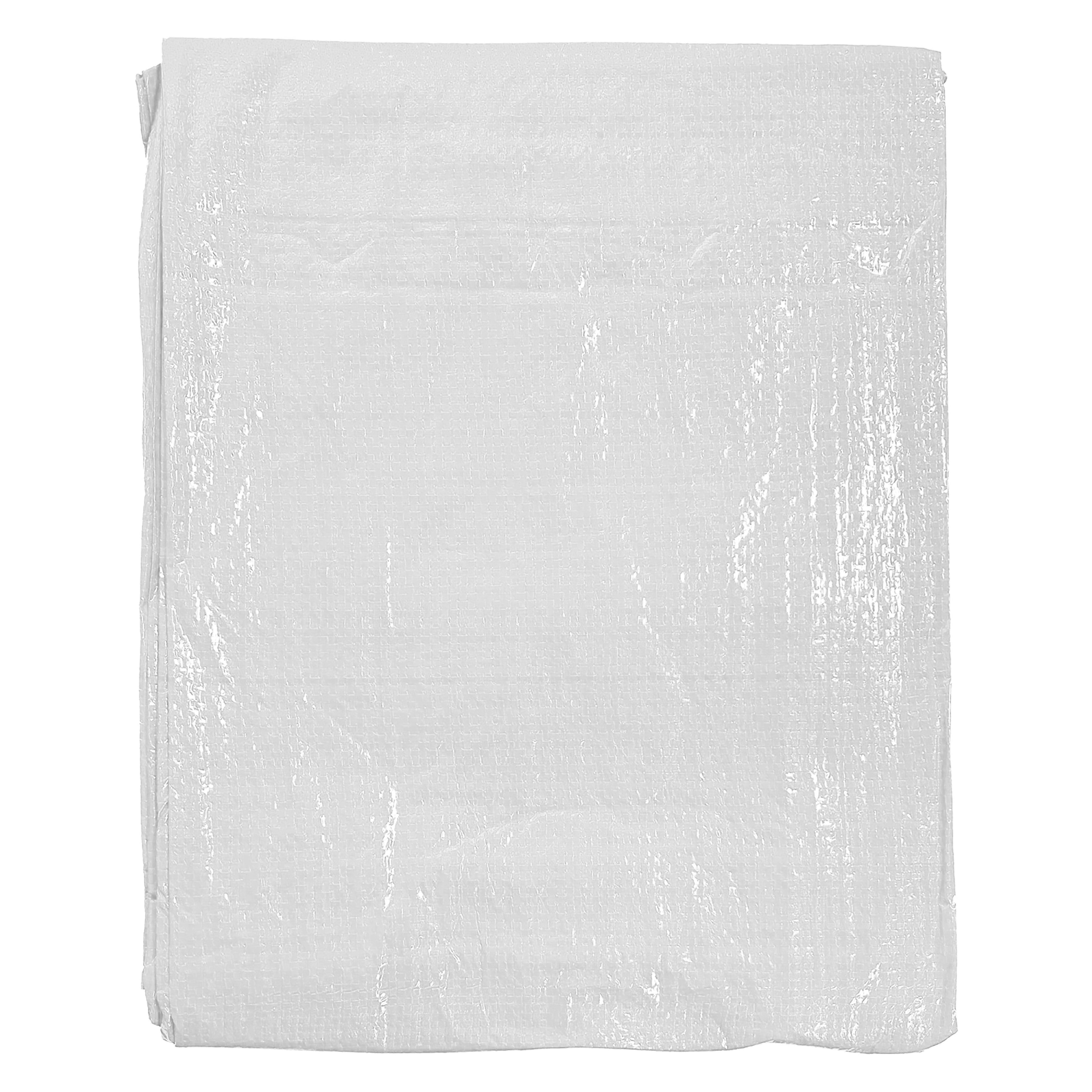 White M-Grade Tarpaulin 5m x 8m