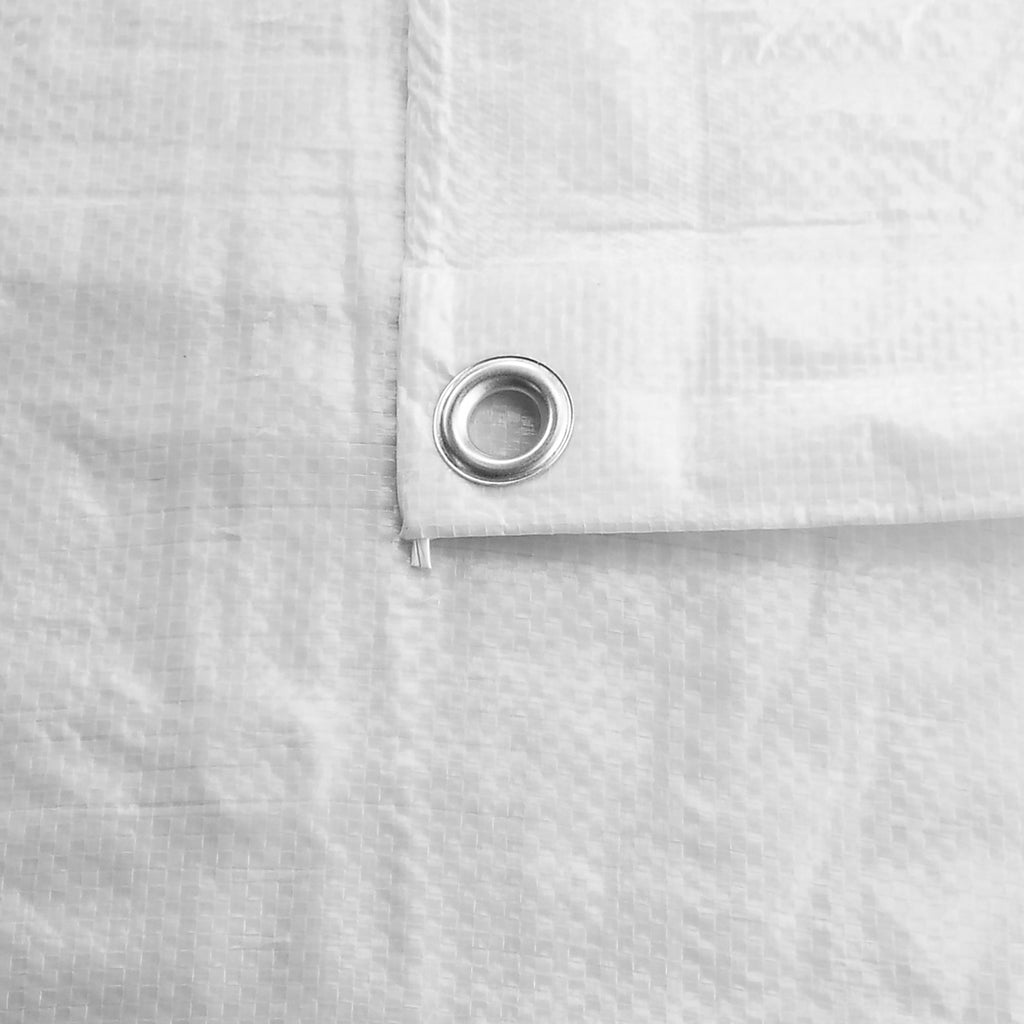 White M-Grade Tarpaulin 4m x 6m