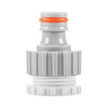 Female Tap Connector 3/4" or 1/2" BSP Female, Gray/White