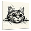 Curious Cat Canvas